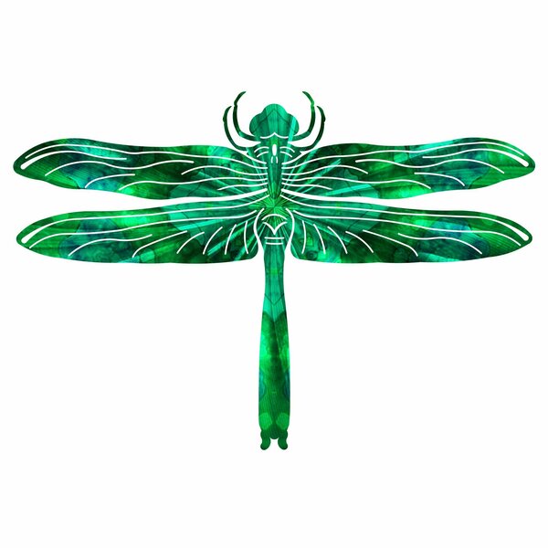 Next Innovations Medium Dragonfly Metal Wall Art Cypress 101410102-CYPRESS